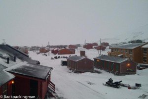 Longyearbyen in Svalbard