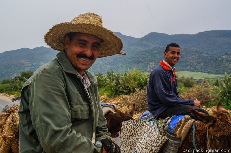 Locals in Moulay Idriss