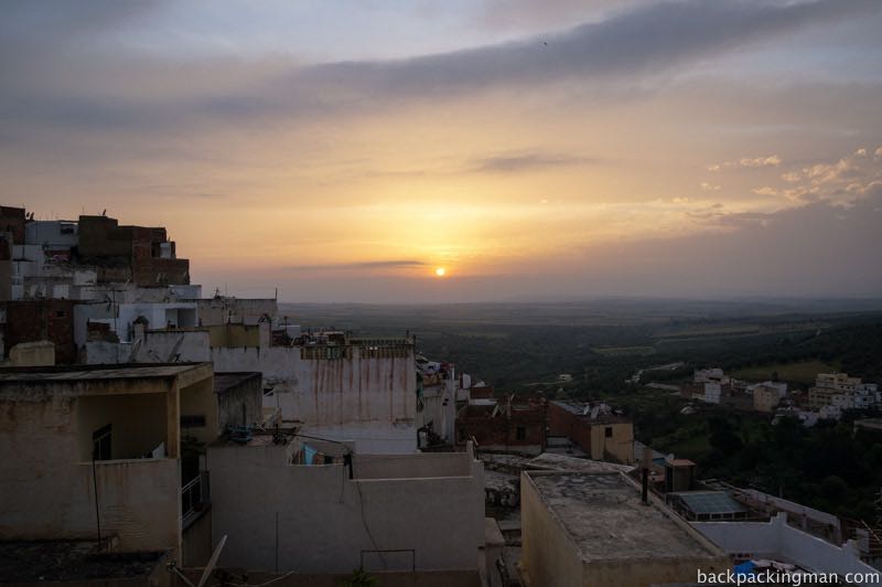 Sunset Moulay Idriss