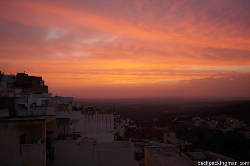 Sunset Moulay Idriss