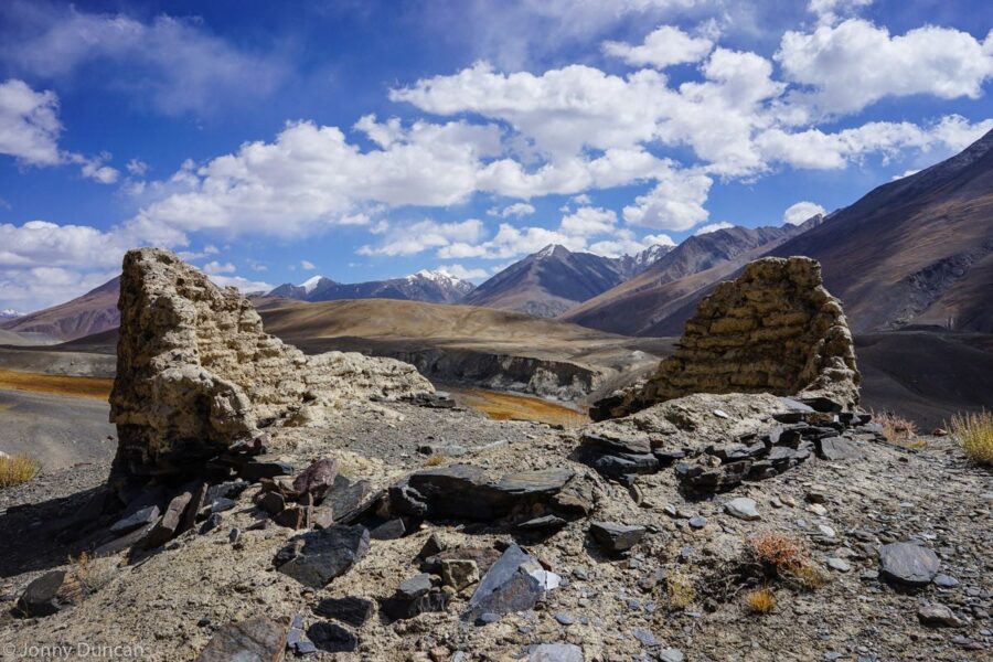 Ruins in the Pamir.