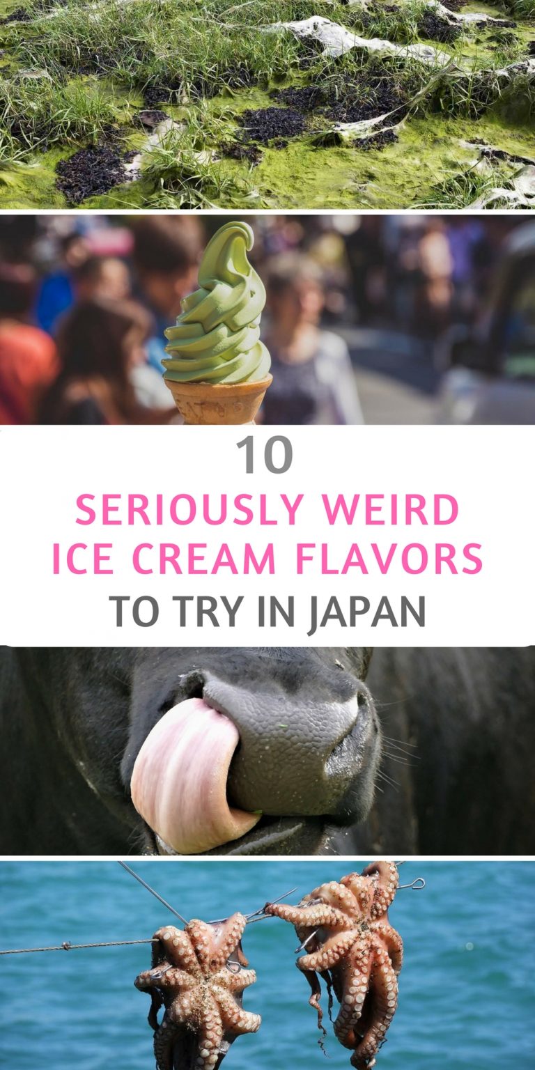 10 Strange Japanese Ice Cream Flavors To Try (Or Not!)