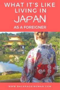 living in Japan as an American foreigner