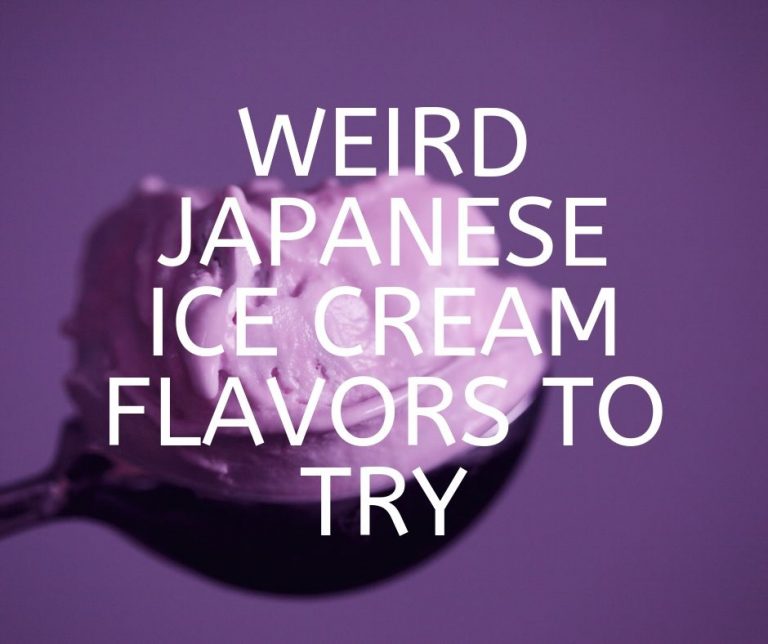 Japanese Ice Cream Flavors (10 Weird Ones To Try)