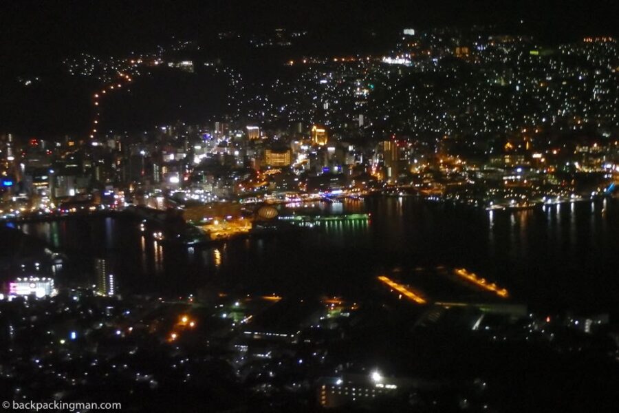 nagasaki at night view