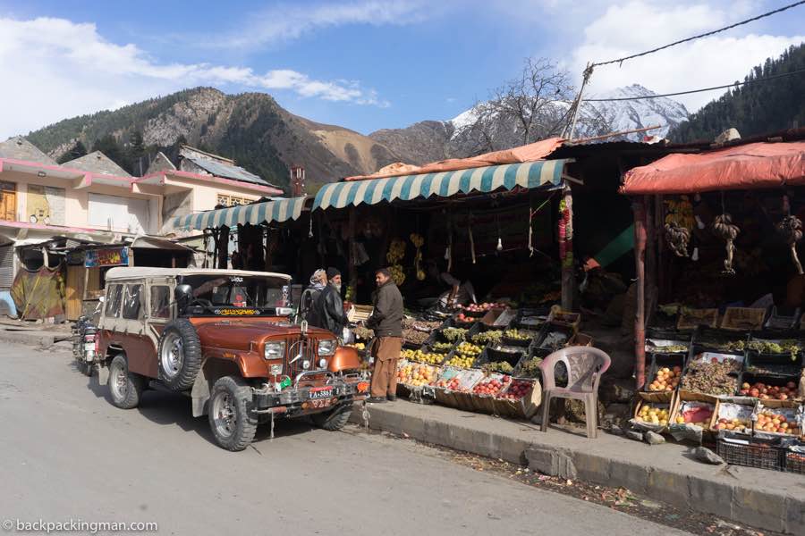 jeep in Naran Pakistan