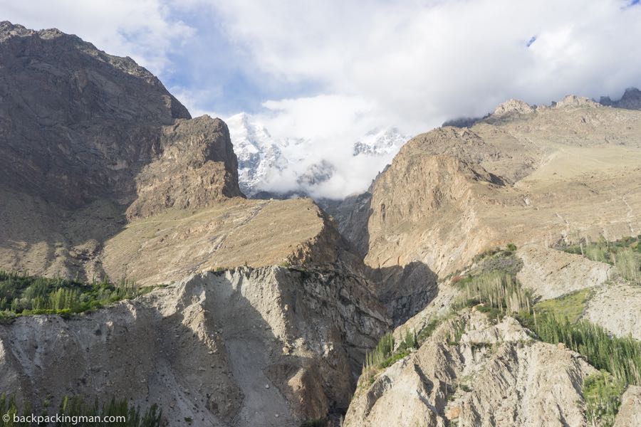 Hunza valley ultar mountain 