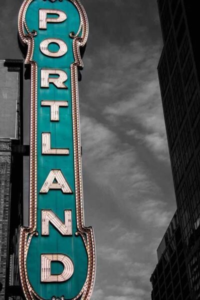 things to do in Portland Oregon - Portland sign