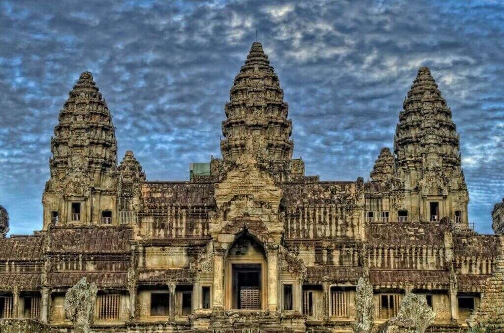 Temples in Asia - Angkor Wat in Cambodia.