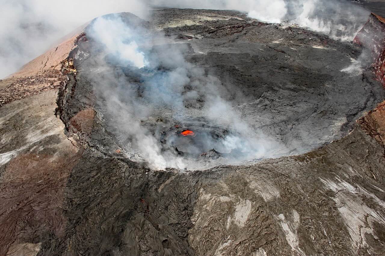 volcano treks active crater